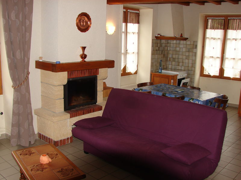Ferme du Châtel - Gîte - salon