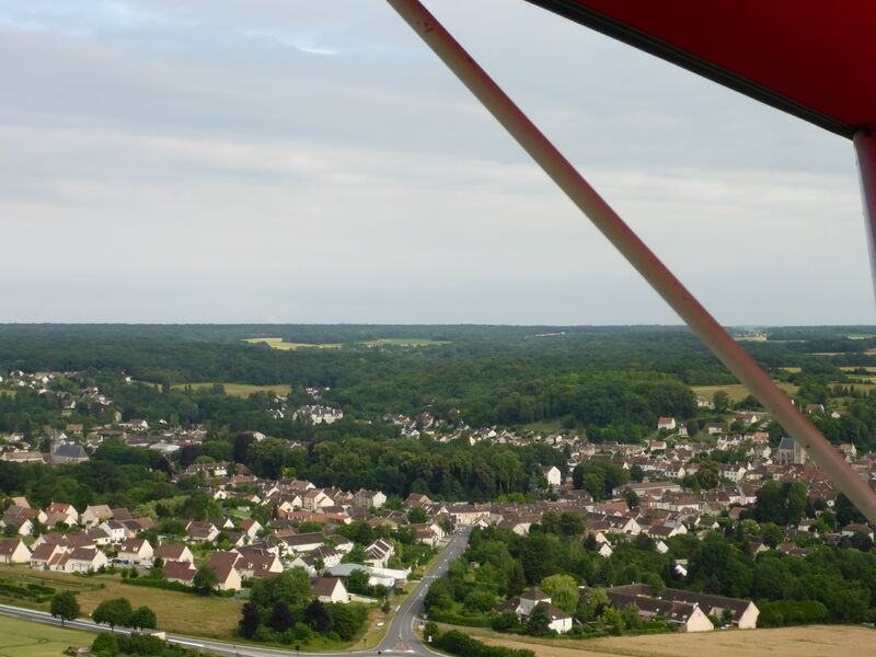 Donnemarie-Dontilly vu du ciel - D Vo Van