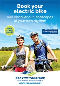 Electric bike hire in Provins and its region
