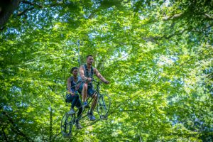 Jumping Forest, parc d'accrobranche, archery battle et laser game, à Chenoise proche de Provins