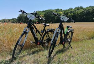 Location et balade commentée en VTT et VTC électriques à Provins et La Ferté-Gaucher