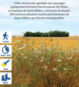 Autour de Villars, randonnée pédestre dans le Provinois, région de Provins