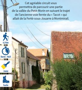 L’Emprunt, randonnée pédestre dans la Vallée des 2 Morin, région de Provins