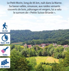 La vallée du Petit-Morin, randonnée pédestre dans la Vallée des 2 Morin, région de Provins