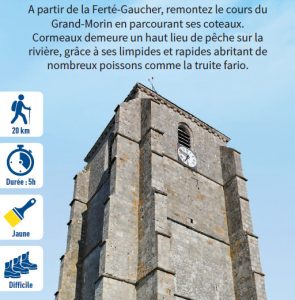 Le circuit de Cormeaux, randonnée pédestre dans la Vallée des 2 Morin, région de Provins