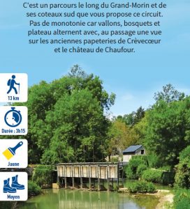 Le pont des Romains, randonnée pédestre dans la Vallée des 2 Morin, région de Provins