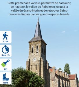Le Raboireau, randonnée pédestre dans la Vallée des 2 Morin, région de Provins