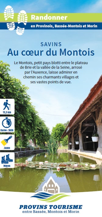 Au cœur du Montois, randonnée pédestre dans le Bassée-Montois, région de Provins