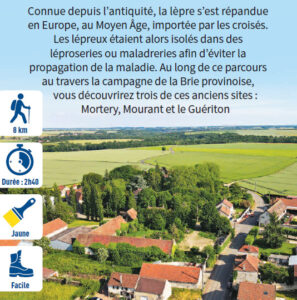 Sur les pas des lépreux, randonnée pédestre dans le Provinois, région de Provins
