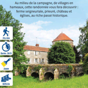 La ronde des Seigneurs, randonnée pédestre dans le Provinois, région de Provins