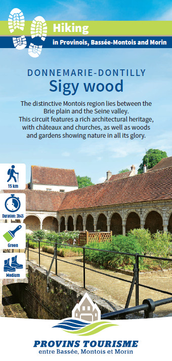 Sigy wood, hiking in the Bassée-Montois, Provins region