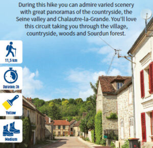Between Morvois and Brie champenoise, hiking in the Provinois, Provins region