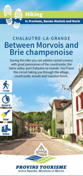 Between Morvois and Brie champenoise, hiking in the Provinois, Provins region